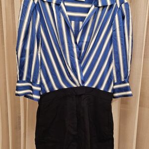 Sandro Business Casual Silk Blend Romper